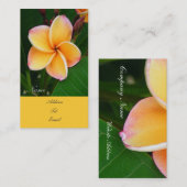 Tropische Richtungen Visitenkarte (Vorne/Hinten)