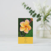 Tropische Richtungen Visitenkarte (Stehend Vorderseite)