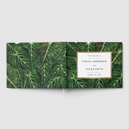 Tropische Romantik II Gästebuch (Voll)