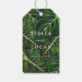 Tropische Romantik II Geschenkanhänger (Rückseite)