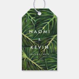 Tropische Romantik / Tag Geschenkanhänger