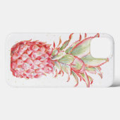 Tropische | rosa Ananas Case-Mate iPhone Hülle (Rückseite (Horizontal))