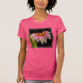 Tropische rosa Orchidee T-Shirt (Vorderseite)