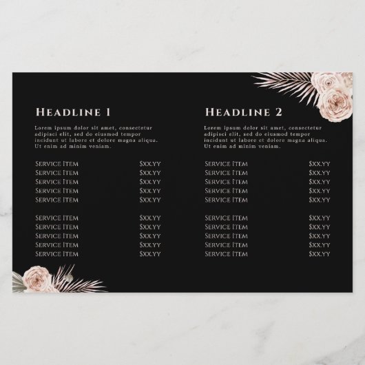 Tropische Rose (Rückseite)