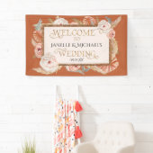 Tropische Rose Banner (Insitu)