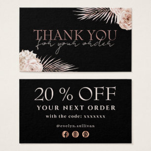 Tropische Rose dank Discount Card