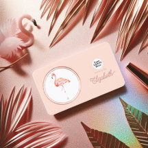 Tropische Rose Gold und Rosa Flamingo