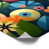 Tropische Ruhe Poster (Ecke)