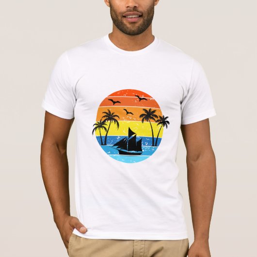 Tropische Ruhe T-Shirt (Vorderseite)