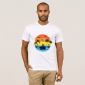 Tropische Ruhe T-Shirt (Vorne ganz)