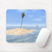 "Tropische Sandbank" Mousepad (Mit Mouse)