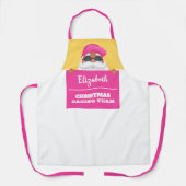 Tropische Santa Personalisierte Sitte Schürze (Vorderseite)