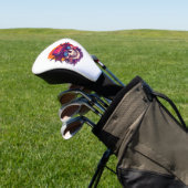 Tropische Schädel Stimmung Golf Headcover (In SItu)
