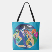 Tropische Schaffungs-Tasche Tasche (Rückseite)