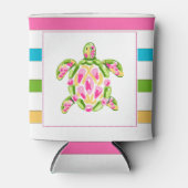 Tropische Schildkröte kann kühlen Dosenkühler (Vorderseite)