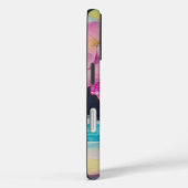 Tropische Schönheit in Rosa Case-Mate iPhone Hülle (Rückseite / Rechts)