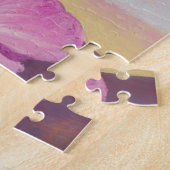 Tropische Schönheit in Rosa Puzzle (Seite)