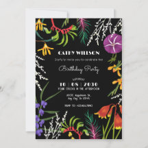 Tropische Schwarzmalerei