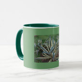 Tropische Schwiegermutterzunge Tasse (Vorderseite Links)