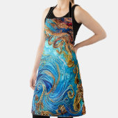 Tropische Seascape Beach Ozeanwellen Schürze (InSitu)