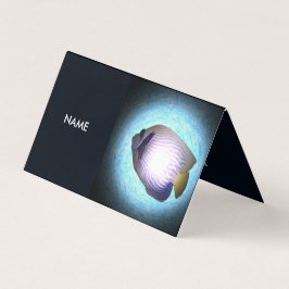 tropische See Visitenkarten