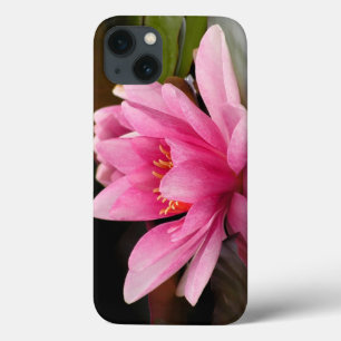 Tropische Seerosen Florale Botanische Gestaltung iPhone 13 Hülle