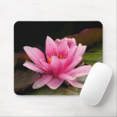 Tropische Seerosen Florale Botanische Gestaltung Mousepad (Mit Mouse)