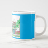 Tropische Shops Jumbo Coffee Tasse (Rechts)