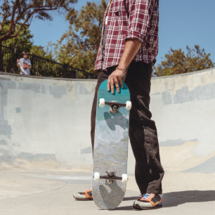 Tropische Shoreline Bliss #1 #ocean #wall #art Skateboard