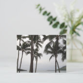 Tropische Sicht auf Kauai Postkarte (Stehend Vorderseite)