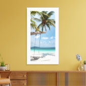 Tropische Sicht Leinwanddruck (Insitu (Wohnzimmer))