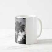 Tropische Silhouette Kaffeetasse (VorderseiteRechts)