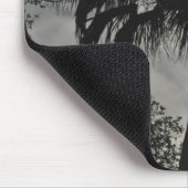 Tropische Silhouette Mousepad (Ecke)