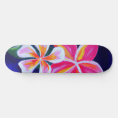 Tropische Skateboardplumerie Skateboard (Horizontal)