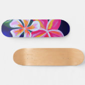 Tropische Skateboardplumerie Skateboard (Horizontal)