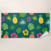 Tropische Smoothie Strandtuch (Vorderseite)