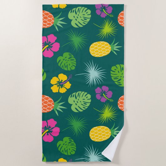 Tropische Smoothie Strandtuch (Vorderseite)