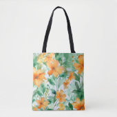 Tropische Sommer-Hintergrund Tasche (Vorderseite)