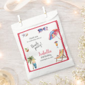 Tropische Sommer-Strandparty Geschenktütchen (Ausgeschnitten)