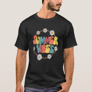 Tropische Sommer-Vibes Urlaub Retro Vintage Sommer T-Shirt
