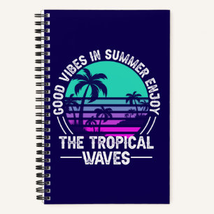 Tropische Sommerbeuteln-82646 Notizblock