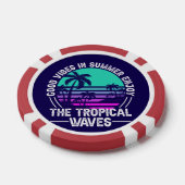 Tropische Sommerbeuteln-82646 Pokerchips (Einzeln)