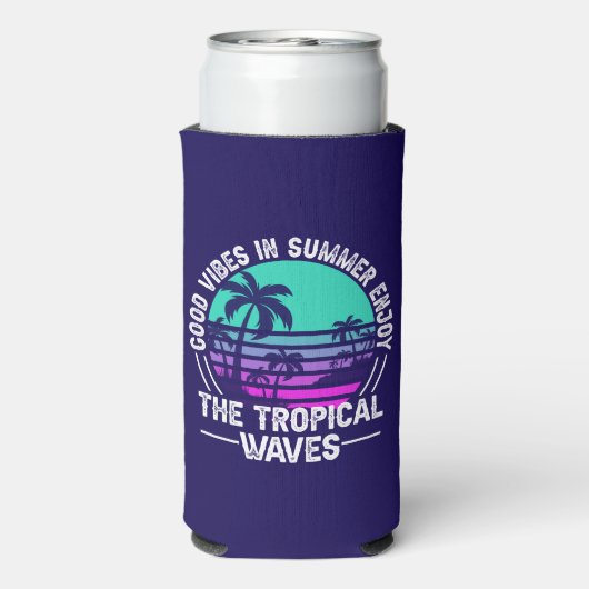 Tropische Sommerbeuteln-82646 Selters Dosenkühler (Seltzer Rückseite)