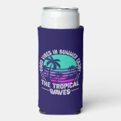 Tropische Sommerbeuteln-82646 Selters Dosenkühler (Seltzer Vorderseite)