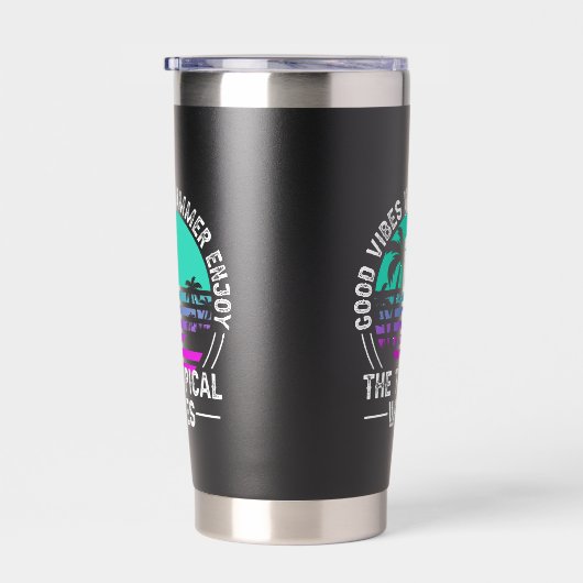 Tropische Sommerbeuteln-82646 Thermobecher (Rechts)