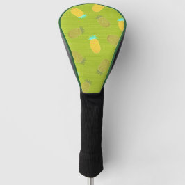 Tropische Sommerfrüchte Kiwi Grün Golf Headcover