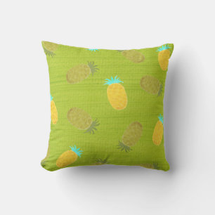 Tropische Sommerfrüchte Kiwi Grün Kissen