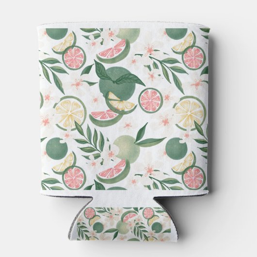 Tropische Sommergrenzen Dosenkühler (Rückseite)