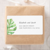 Tropische Sommerhochzeit. Exotische grüne Adresse (Insitu)