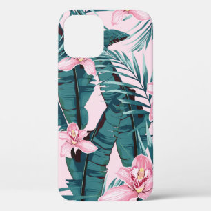 Tropische Sommermalerei nahtlos mit Palmen  Case-Mate iPhone Hülle